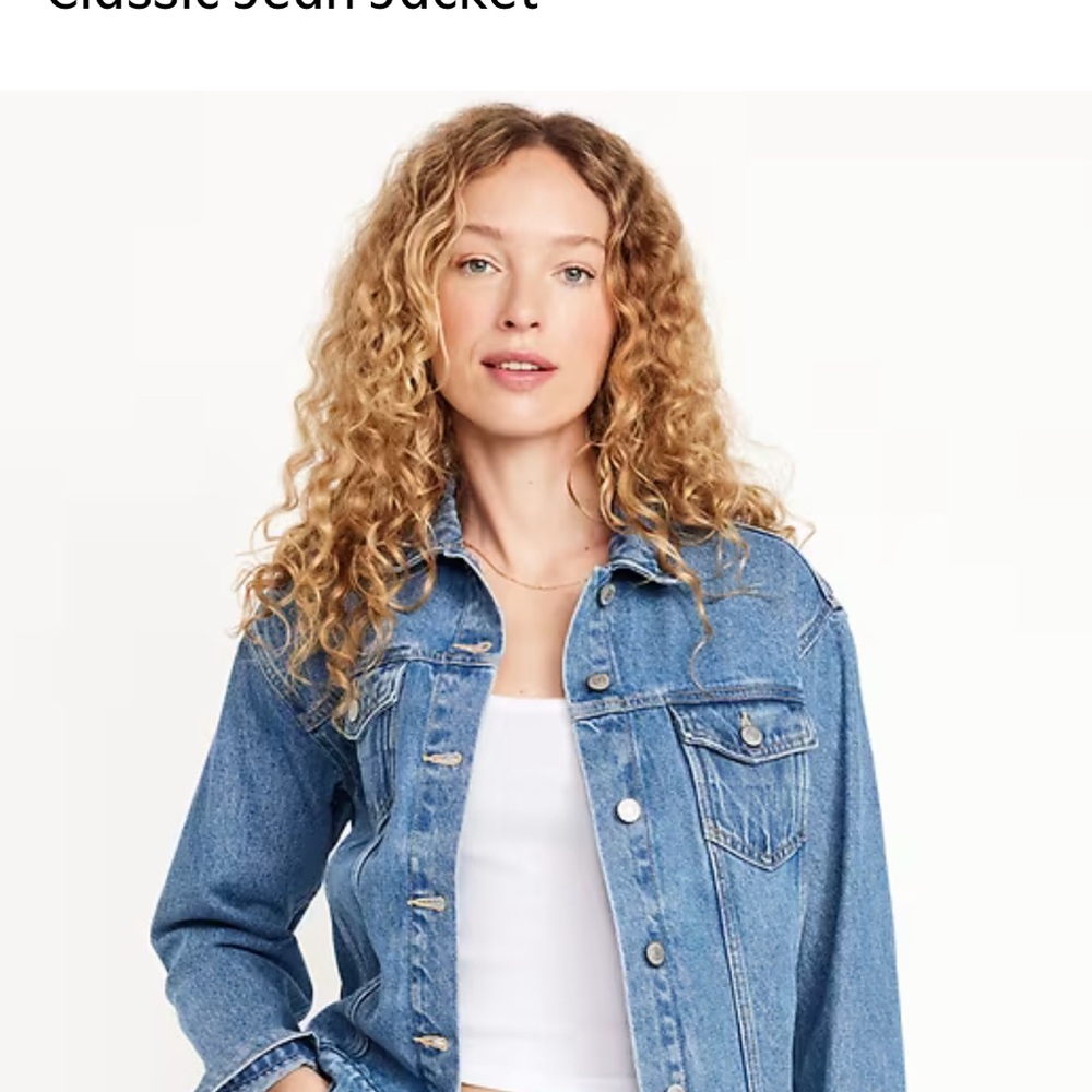 Old Navy Light Blue Jean Jacket